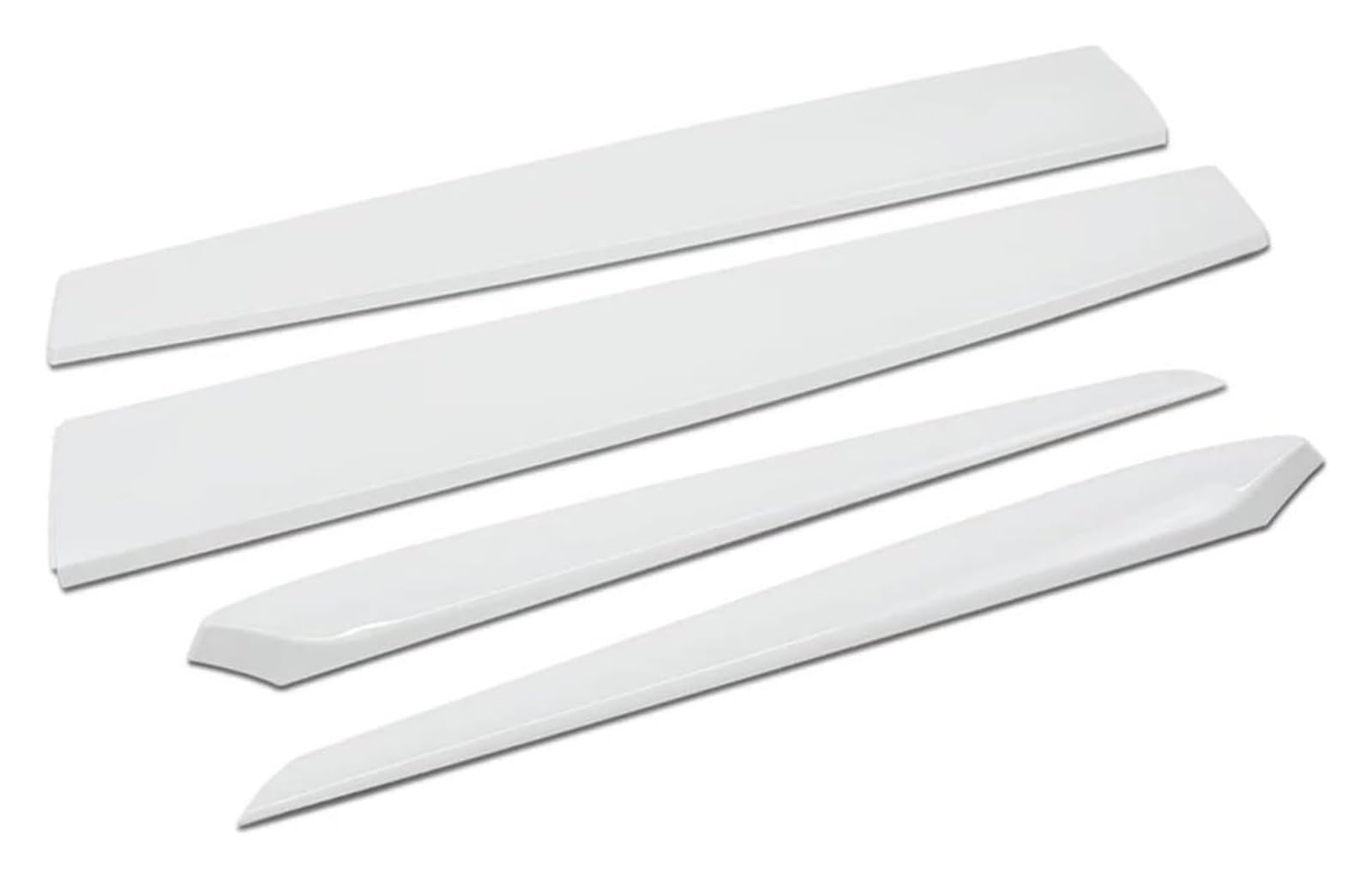 Zentrale Steuerung Panel Abdeckung Trim Für Modell Y/3 2019-2023 Auto Mittelkonsole Armaturenbrett Abdeckung Türverkleidung Streifen Dekoration Aufkleber(Matte White 4 set) von CFUNMNVBVZ