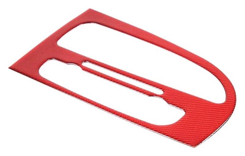 Zentrale Steuerung Panel Abdeckung Trim Für Seat Für Leon 2008-2012 Auto Klimaanlage Vent Panel Abdeckung Trim Aufkleber(Red Carbon fiber) von CFUNMNVBVZ
