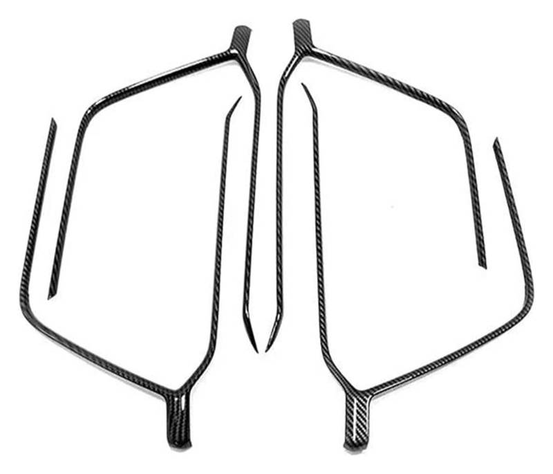 Zentrale Steuerung Panel Abdeckung Trim Für T&oyota Für RAV4 XA50 2019-2023 Hybrid Auto Tür Armlehne Borte Streifen Abdeckung(Carbon texture) von CFUNMNVBVZ