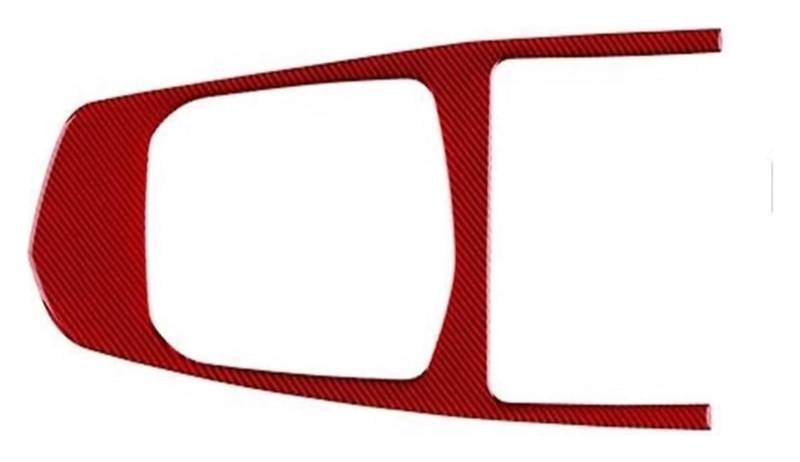 Zentrale Steuerung Panel Abdeckung Trim Für Z4 G29 2019-2023 Zentrale Getriebe Shift Panel Dekorative Abdeckung Auto Innen Dekoration Aufkleber(Red Carbon,RHD) von CFUNMNVBVZ