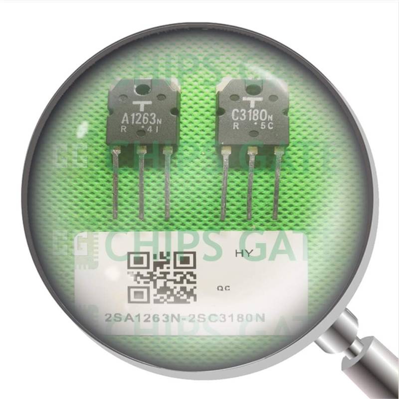 2SA1263N-2SC3180N 8 Pairs Transistor To-3P 2Sa1263N/2Sc3180N A1263N/C3180N von CG CHIPS GATE