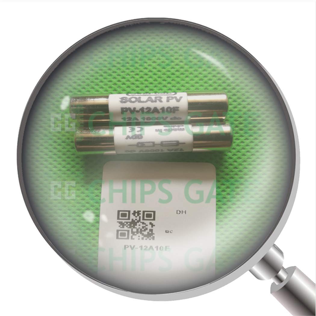 PV-12A10F 1Pcs PV-12A10F Fuse Solar Pv 10X38Mm, 12A, 1000Vdc PV-12A10F 1Pcs PV-12A10F Fuse Solar Pv 10X38Mm, 12A, 1000Vdc von CG CHIPS GATE
