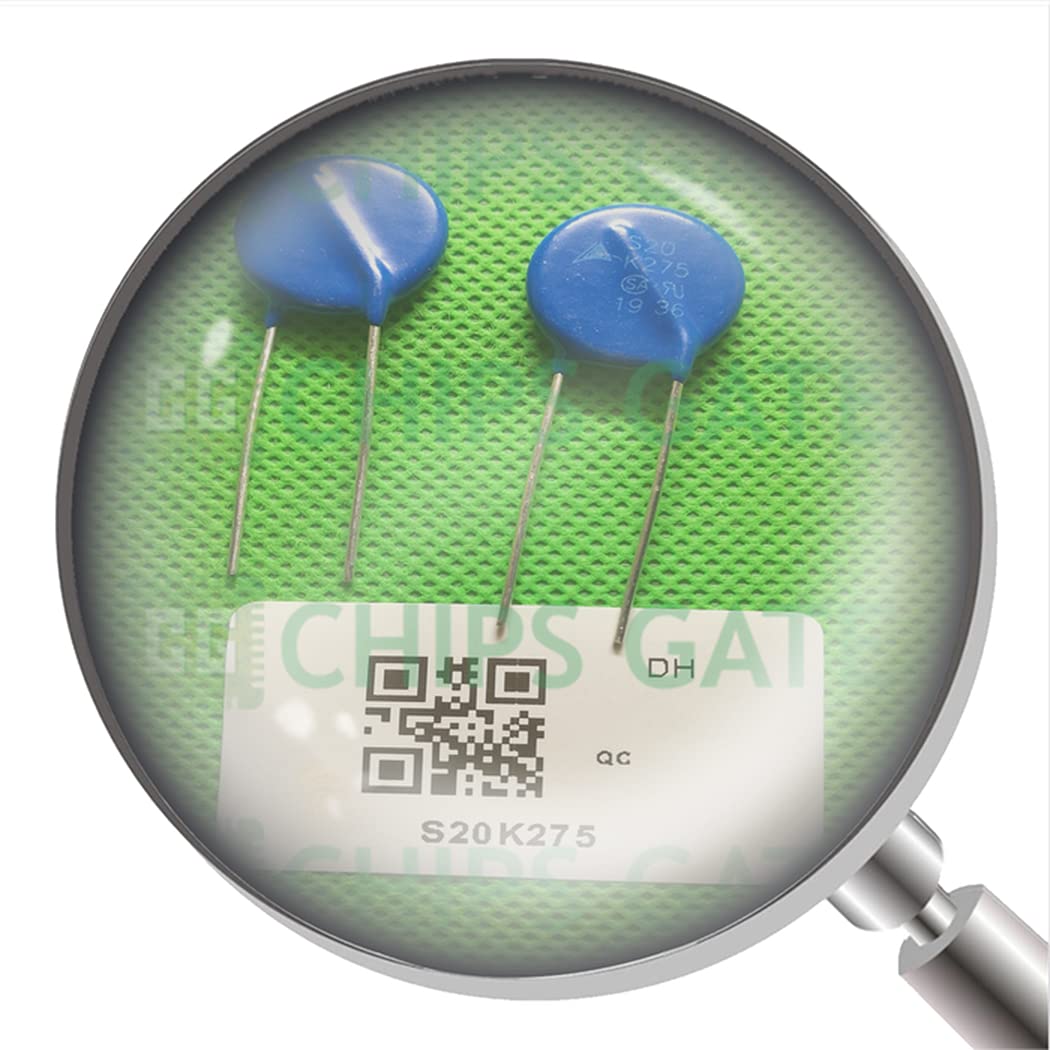 S20K275 6Pcs S20K275 S20 K275 MOV 275Vac 350Vdc 630Pf Metal Oxide Varistor S20K275 6Pcs S20K275 S20 K275 MOV 275Vac 350Vdc 630Pf Metal Oxide Varistor von CG CHIPS GATE