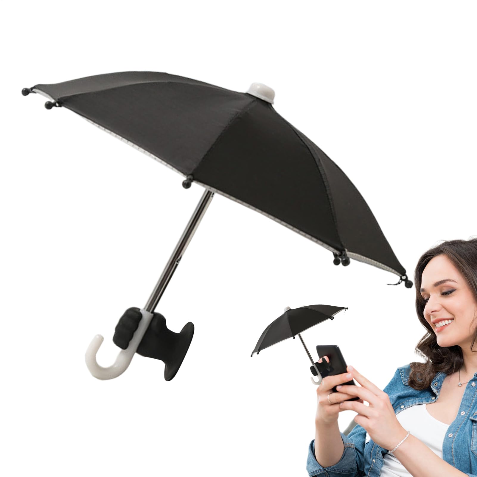 CGACCSD Handy-Schirm, UV-Schutzschild Für Smartphones, Wasser- & Winddichte Tablettenabdeckung Mit Saugnapf Für, Motorrad, Camping, Reisen, Fahrrad & Auto CGACCSD Handy-Schirm, UV-Schutzschild Für Smartphones, Wasser- & Winddichte Tablettenabdeckung Mit Saugnapf Für, Motorrad, Camping, Reisen, Fahrrad & Auto von CGACCSD