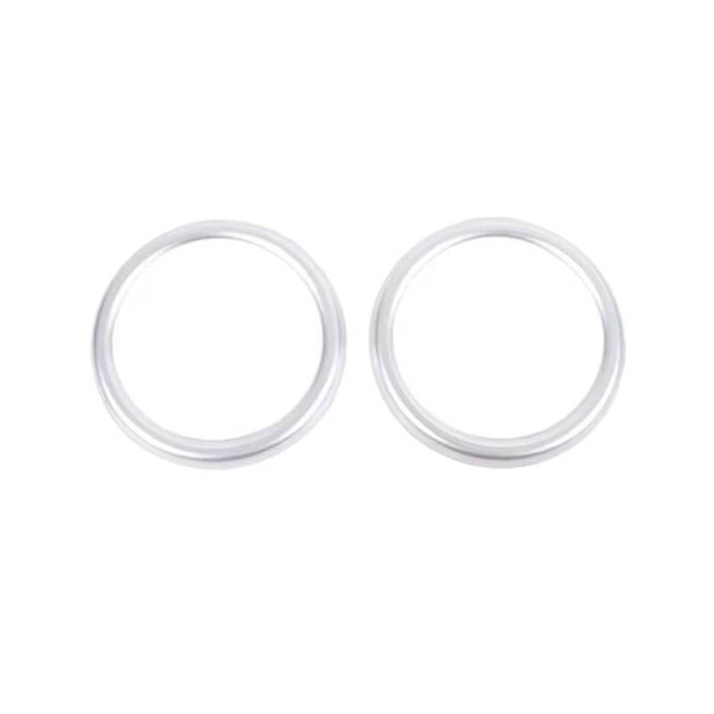 Auto-Innenzubehör Für Hummer H2 2003-2007 Auto Center Console Air Outlet Dekorativer Ring Auto Innenausstattung Auto Innenverkleidung Streifen(Style B 2Piece) von CGBWMB