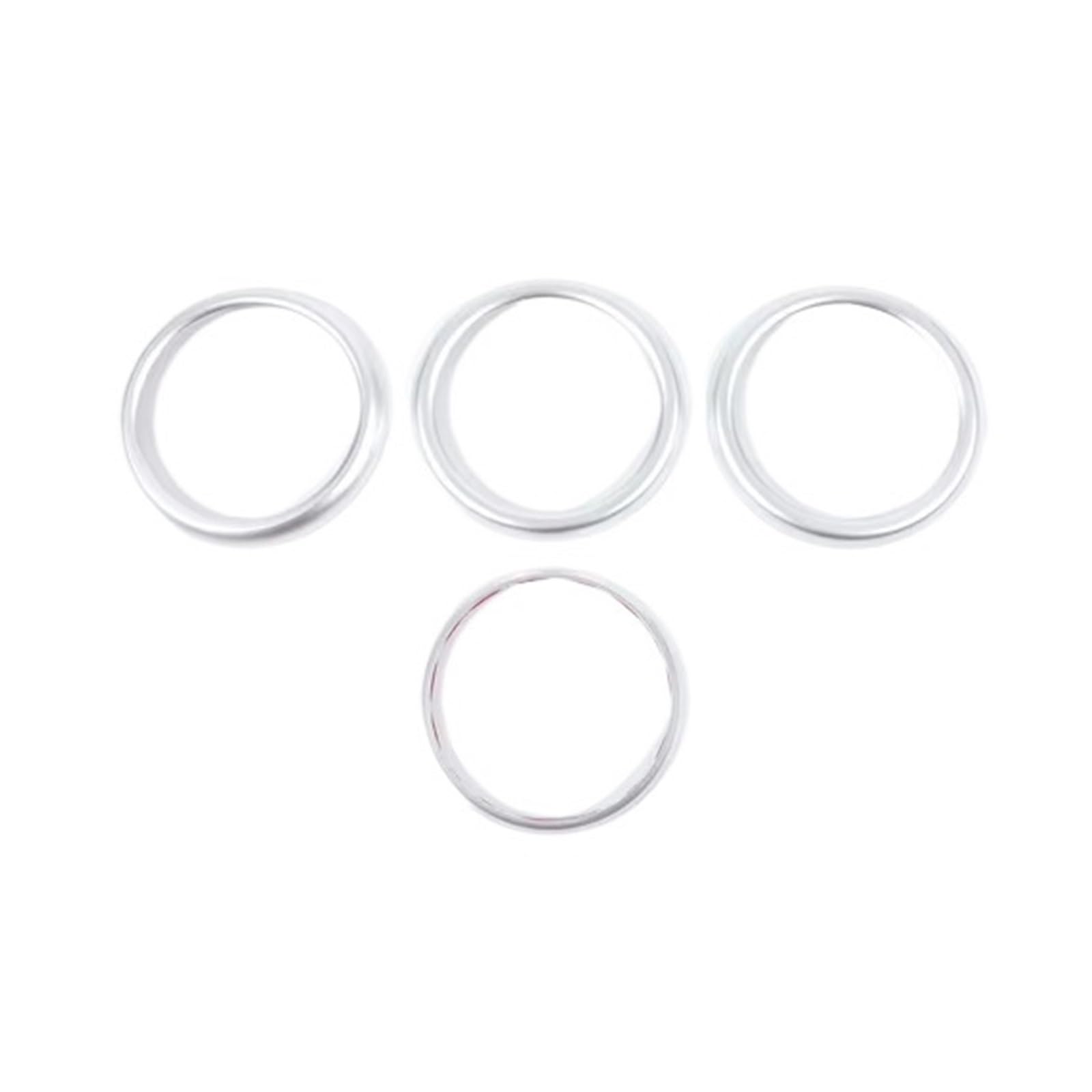 Auto-Innenzubehör Für Hummer H2 2003-2007 Auto Center Console Air Outlet Dekorativer Ring Auto Innenausstattung Auto Innenverkleidung Streifen(Style B 4Piece) von CGBWMB