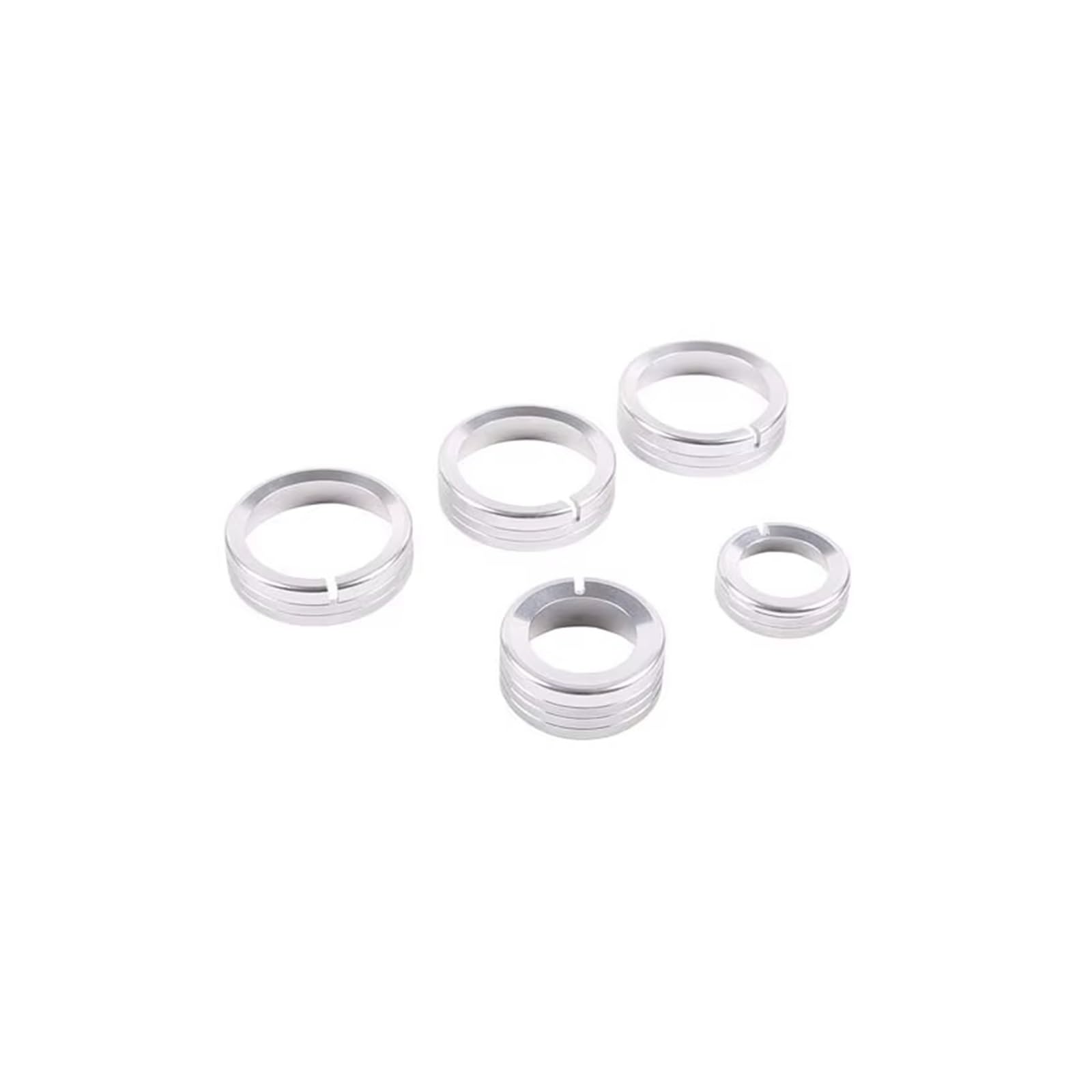 Auto-Innenzubehör Für Hummer H3 2005-2009 Auto-Modellierung Center Control Knob Ring Trim Auto Innen Zubehör Auto Innenverkleidung Streifen(Stil 2) von CGBWMB