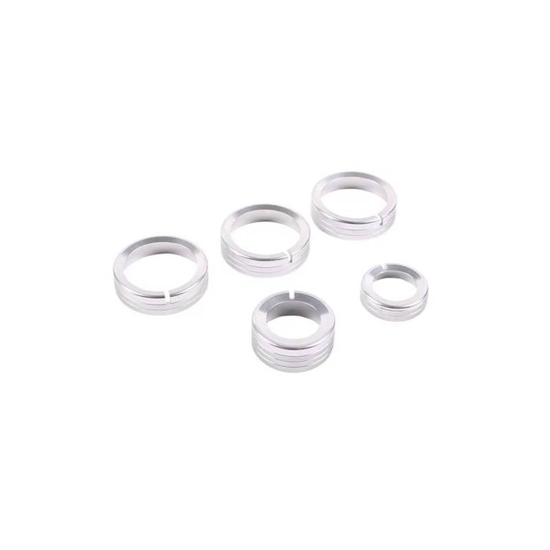 Auto-Innenzubehör Für Hummer H3 2005-2009 Auto-Modellierung Center Control Knob Ring Trim Auto Innen Zubehör Auto Innenverkleidung Streifen(Stil 2) von CGBWMB