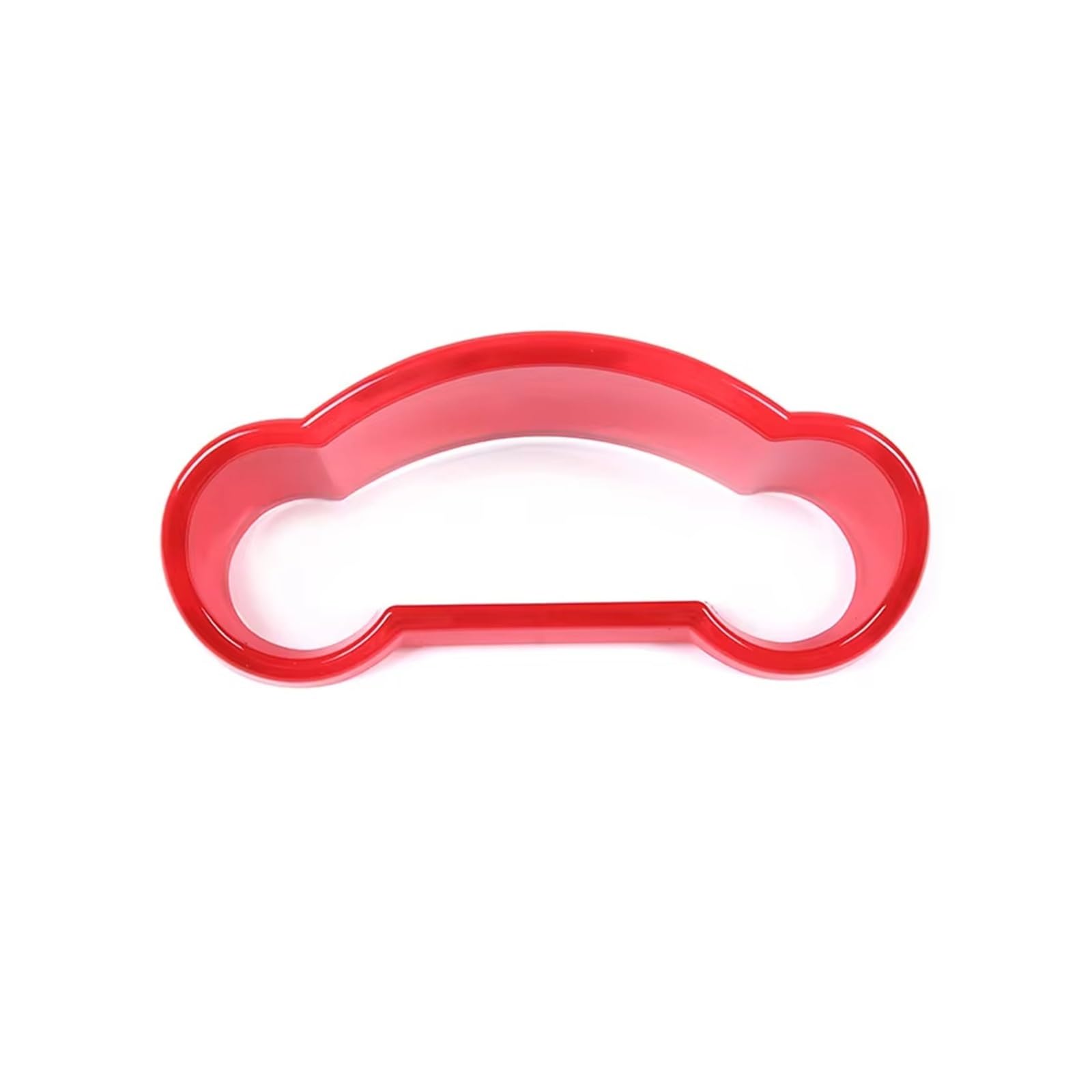 Auto-Innenzubehör Für Toyota FJ Für Cruiser 2007-2021 Auto Dashboard Display Dekorative Rahmen Innen Zubehör Auto Innenverkleidung Streifen(Red) von CGBWMB