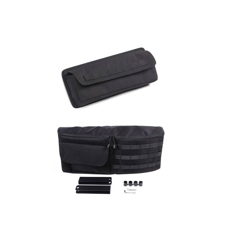 Auto-Innenzubehör Für Toyota FJ Für Cruiser 2007-2021 Auto Kofferraum Seite Lagerung Box Net Tasche Vorne Co-pilot Lagerung Tasche Auto Innenverkleidung Streifen(A and B) von CGBWMB