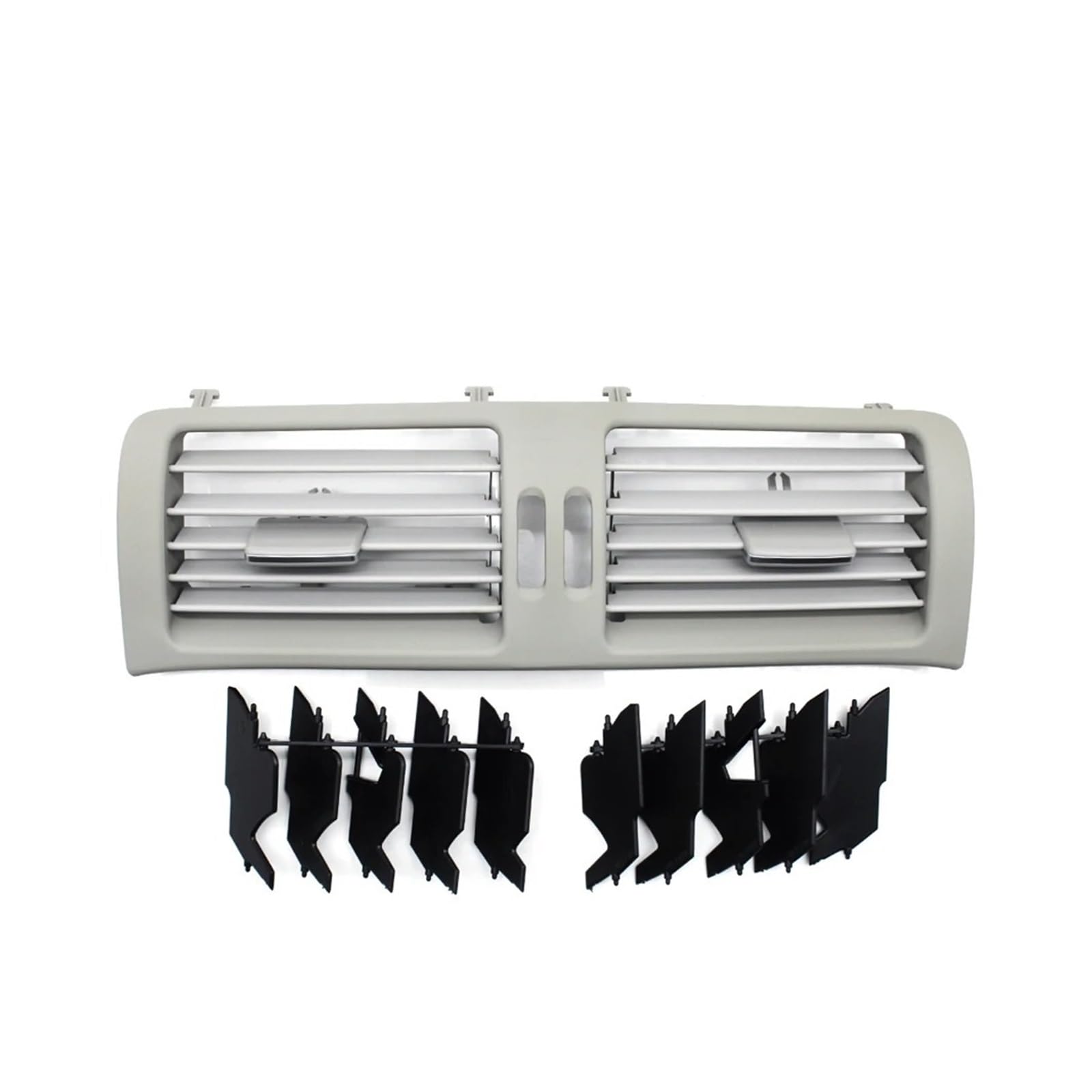 Auto-Lüftungsgitter Für Benz W251 R300 R320 R350 R400 R500 2006-2009 Front-/Rückseiten-/Lüftungsgitterabdeckung Für Klimaanlage AC Air Vent Outlet Grille(Middle Gray) von CGBWMB