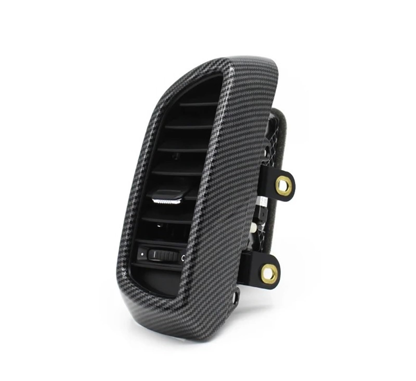 Auto-Lüftungsgitter Für Cayenne 7P5 2010-2017 Auto Vorne Hinten Air Vent Center Links Rechts AC Vent Grille Komplette Montage 1 Stück AC Air Vent Outlet Grille(Carbon Front Right) von CGBWMB