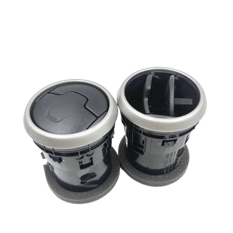 Auto-Lüftungsgitter Für Nissan Für Qashqai J10 2007 2008 2009 2010 2011 2012 2013 Auto Front Dashboard Center Air Vent Klimaanlage Vent Outlet AC Air Vent Outlet Grille(2 piece) von CGBWMB