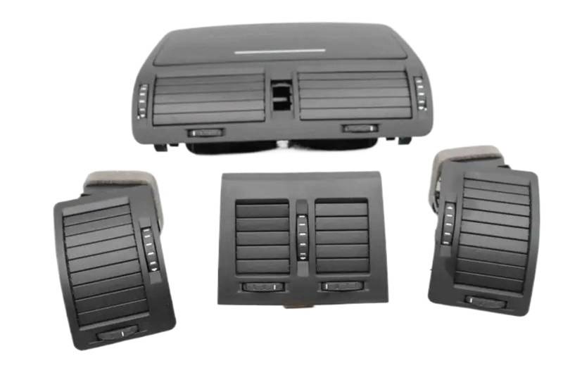 Auto-Lüftungsgitter Für Skoda Für Octavia 2007 2008 2009 2010 2011 2012 2013 2014 Klimaanlage Outlet Dashboard Klimaanlage Vent Hinten Outlet AC Air Vent Outlet Grille(4 pieces) von CGBWMB