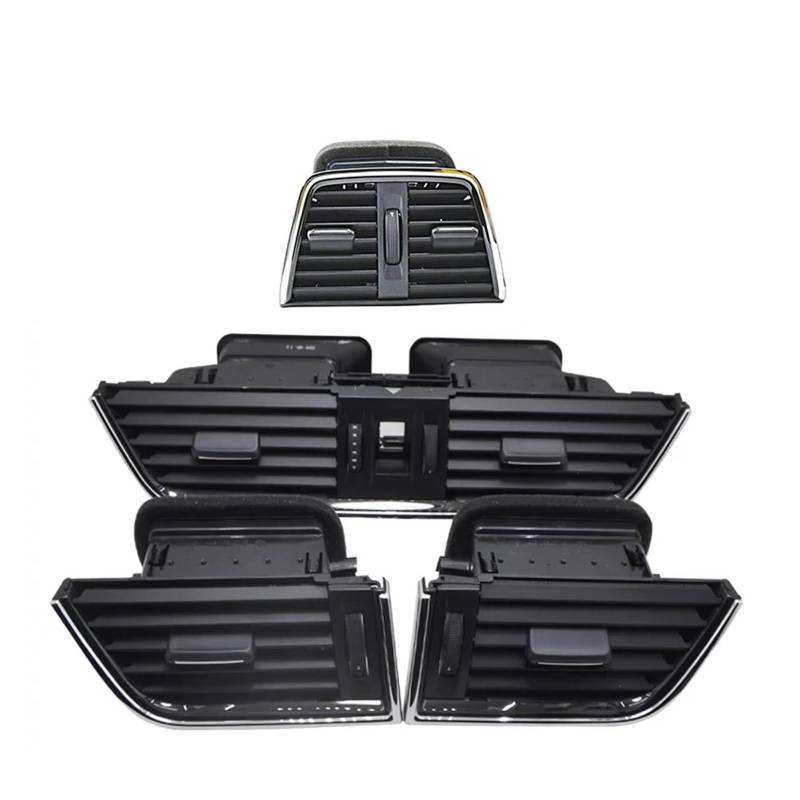 Auto-Lüftungsgitter Für Skoda Für Octavia 2015 2016 2017 2018 2019 2020 2021 2022 Auto Front Dash Board Klimaanlage Outlet A/C Air Vent 5ED819701 AC Air Vent Outlet Grille(4 pieces) von CGBWMB