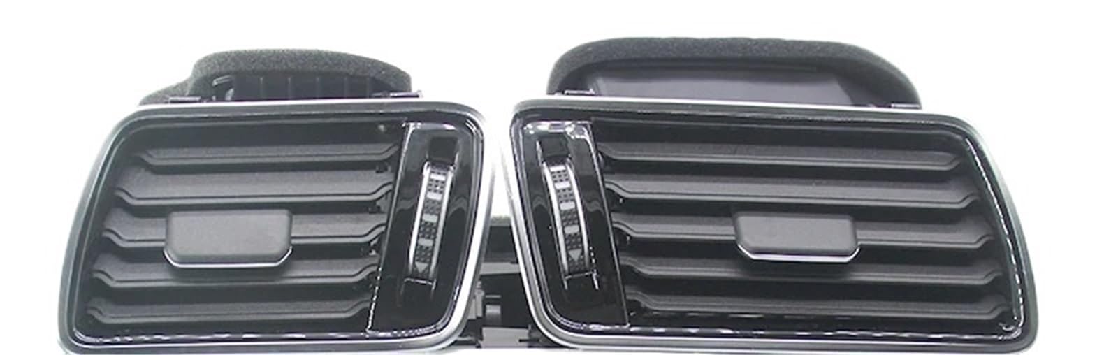 Auto-Lüftungsgitter Für VW Für Passat B7 CC 2012-2018 Auto Center Armlehne Klimaanlage Outlet A/C Vent Montage 3AB819701A 3AB819702A AC Air Vent Outlet Grille(Black paint LR) von CGBWMB