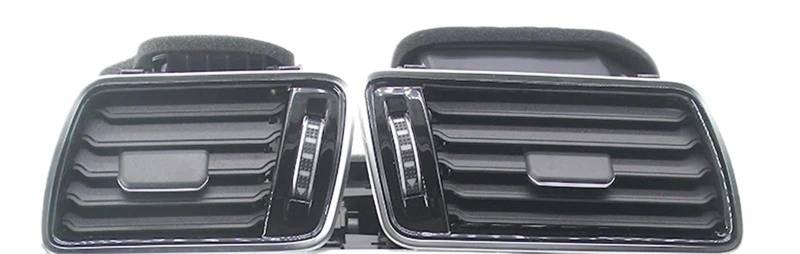Auto-Lüftungsgitter Für VW Für Passat B7 CC 2012-2018 Auto Center Armlehne Klimaanlage Outlet A/C Vent Montage 3AB819701A 3AB819702A AC Air Vent Outlet Grille(Black paint LR) von CGBWMB