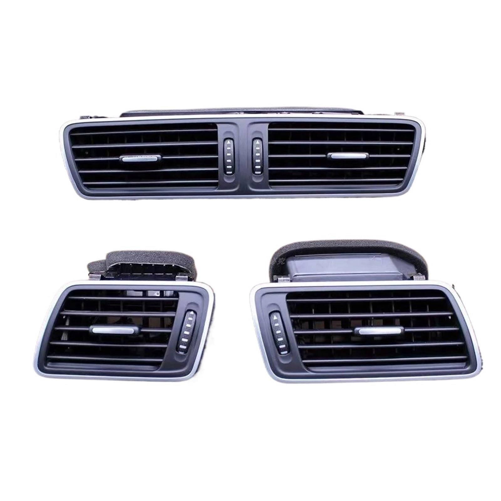 Auto-Lüftungsgitter Für VW Für Passat B7 CC 2012-2018 Auto Center Armlehne Klimaanlage Outlet A/C Vent Montage 3AB819701A 3AB819702A AC Air Vent Outlet Grille(Matt a set) von CGBWMB