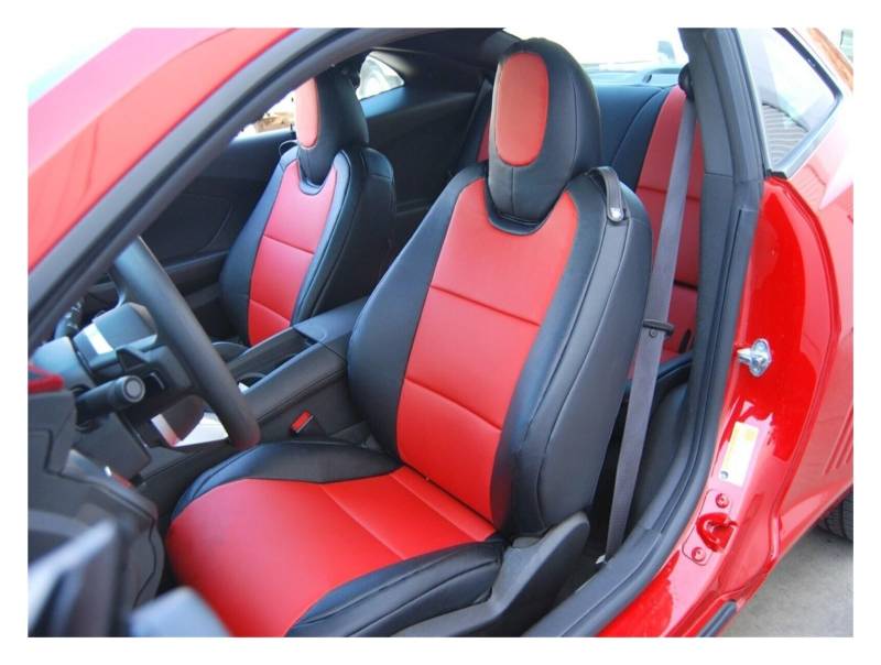Auto-Sitzbezüge Für Chevrolet Für Camaro Für 2010-2015 5. Für Camaro Für Coupe Und 2016-2024 6. Für Camaro Autositzbezug Komplettset Leder Autositzbezüge(Color12) von CGBWMB