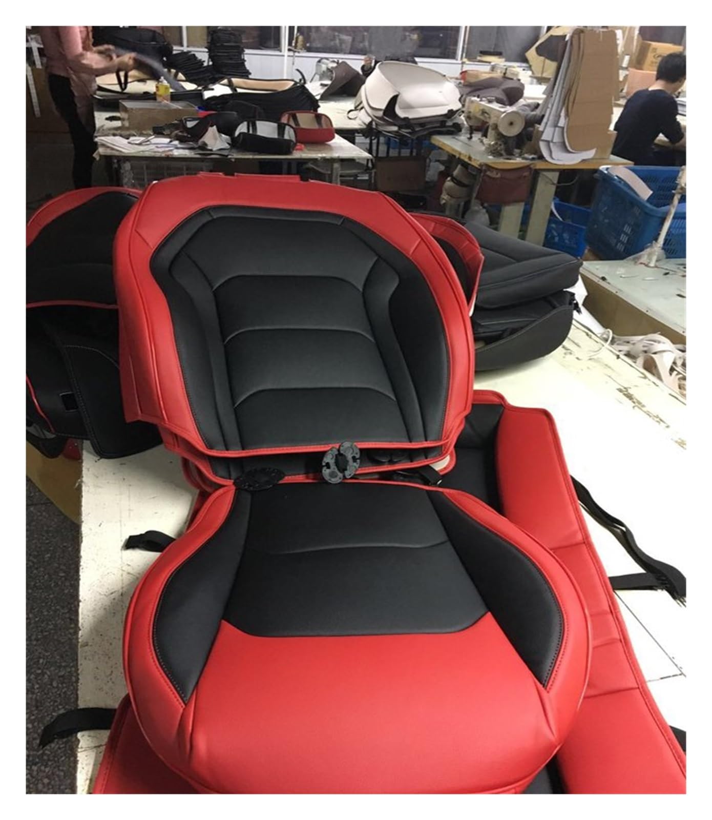 Auto-Sitzbezüge Für Chevrolet Für Camaro Für 2010-2015 5. Für Camaro Für Coupe Und 2016-2024 6. Für Camaro Autositzbezug Komplettset Leder Autositzbezüge(Color9) von CGBWMB