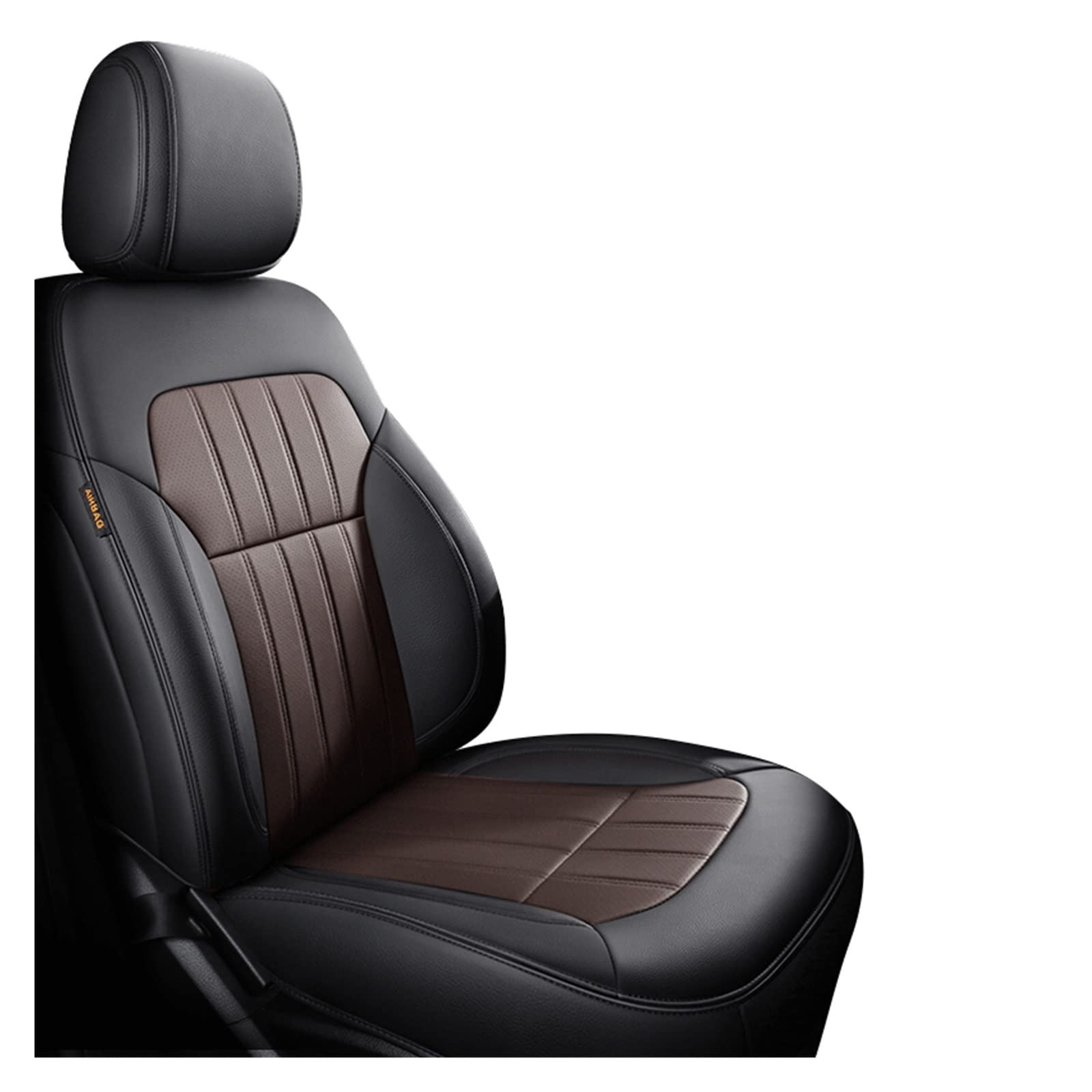 Auto-Sitzbezüge Für Nissan Für Qashqai J11 Für Navara D40 Für März X Für Trail T32 T31 Für Patrol Für Versa Für Tiida Für Kicks Auto Sitzbezüge Autositzbezüge(1Pcs-Black Coffee) von CGBWMB