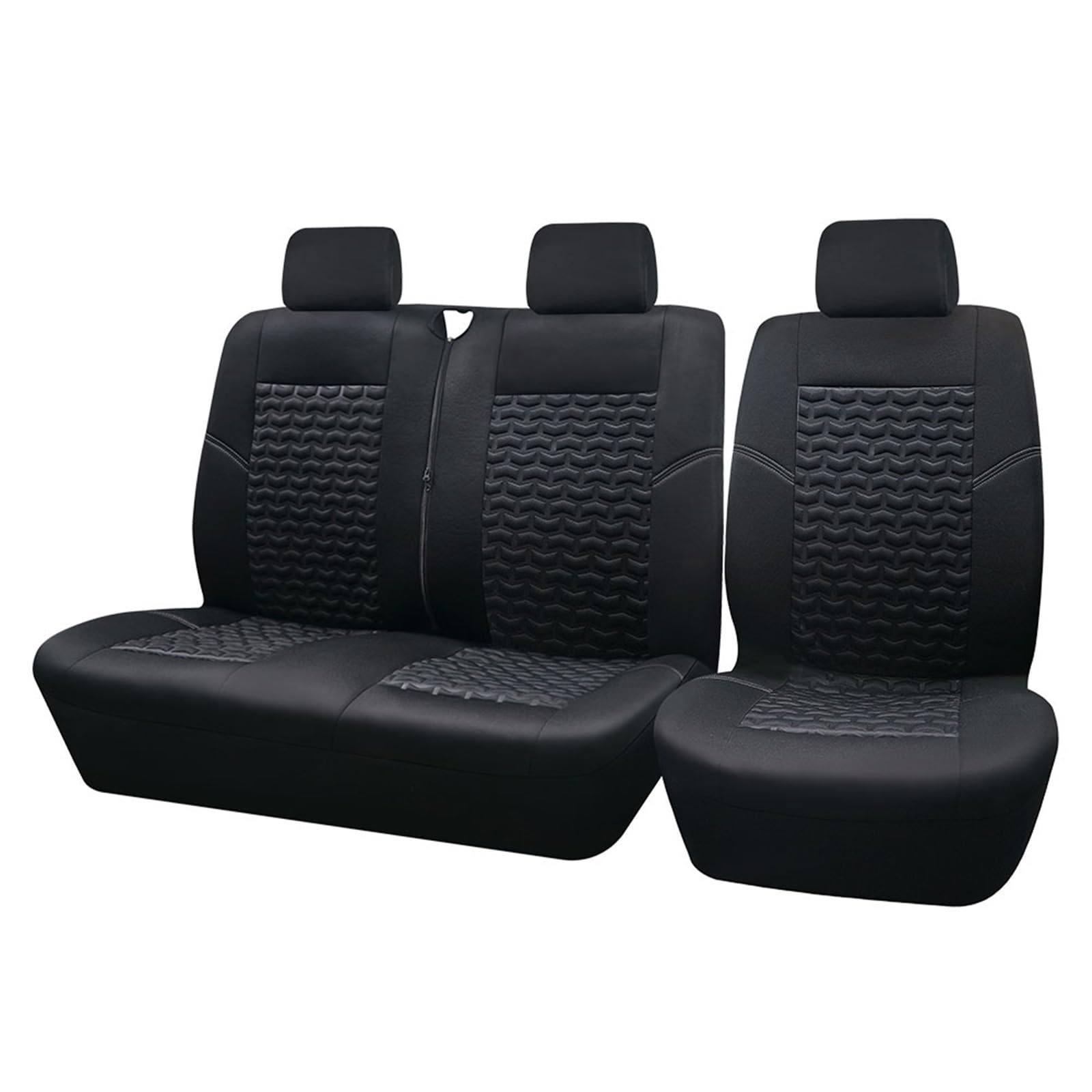 Auto-Sitzbezüge Für Peugeot Für Boxer 250 2+1 Van Truck Sitzbezüge Universal Transporter/Van Autositzbezüge(Type B) von CGBWMB