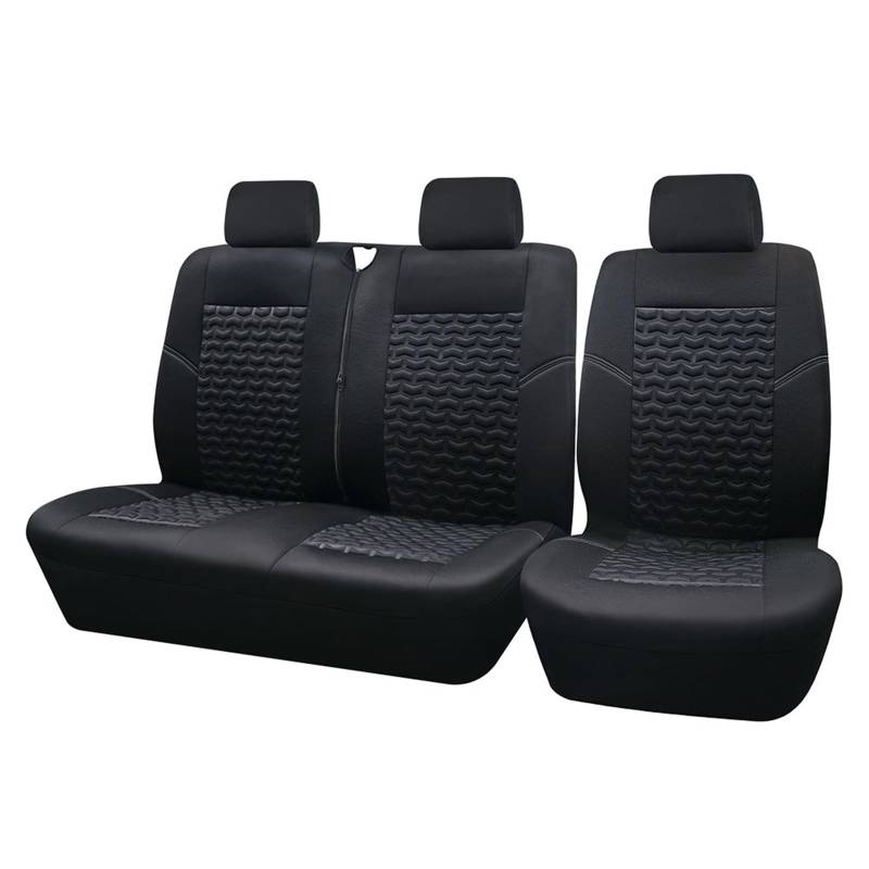 Auto-Sitzbezüge Für Peugeot Für Boxer 250 2+1 Van Truck Sitzbezüge Universal Transporter/Van Autositzbezüge(Type B) von CGBWMB