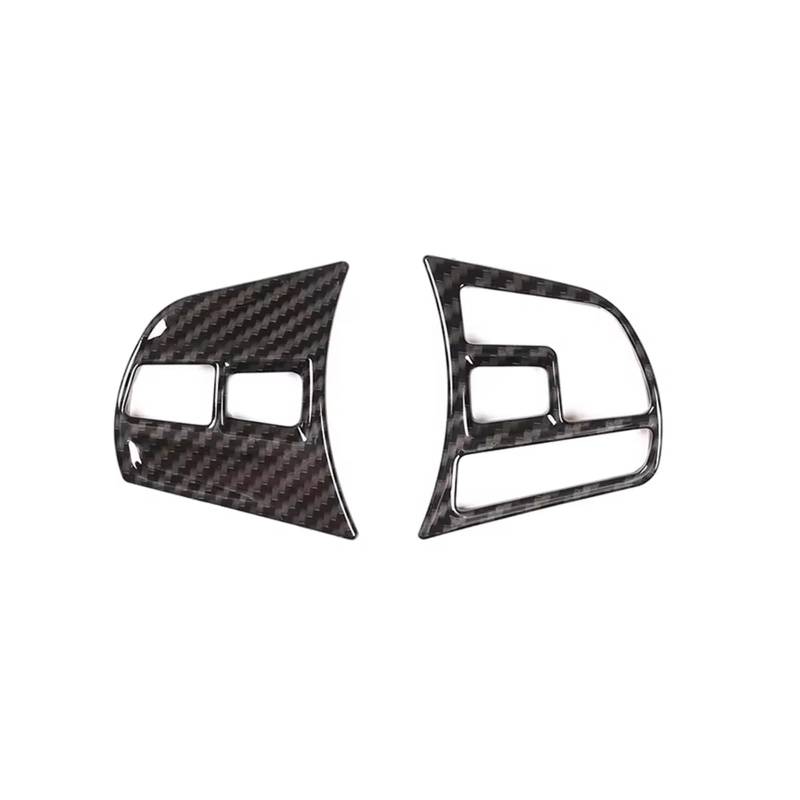 CGBWMB Auto-Innenzubehör Für 3 4 Serie F30 F34 GT 2014-2017 Innen Zubehör Lenkrad Taste Abdeckung Trim Auto Innenverkleidung Streifen(Carbon Fiber) von CGBWMB