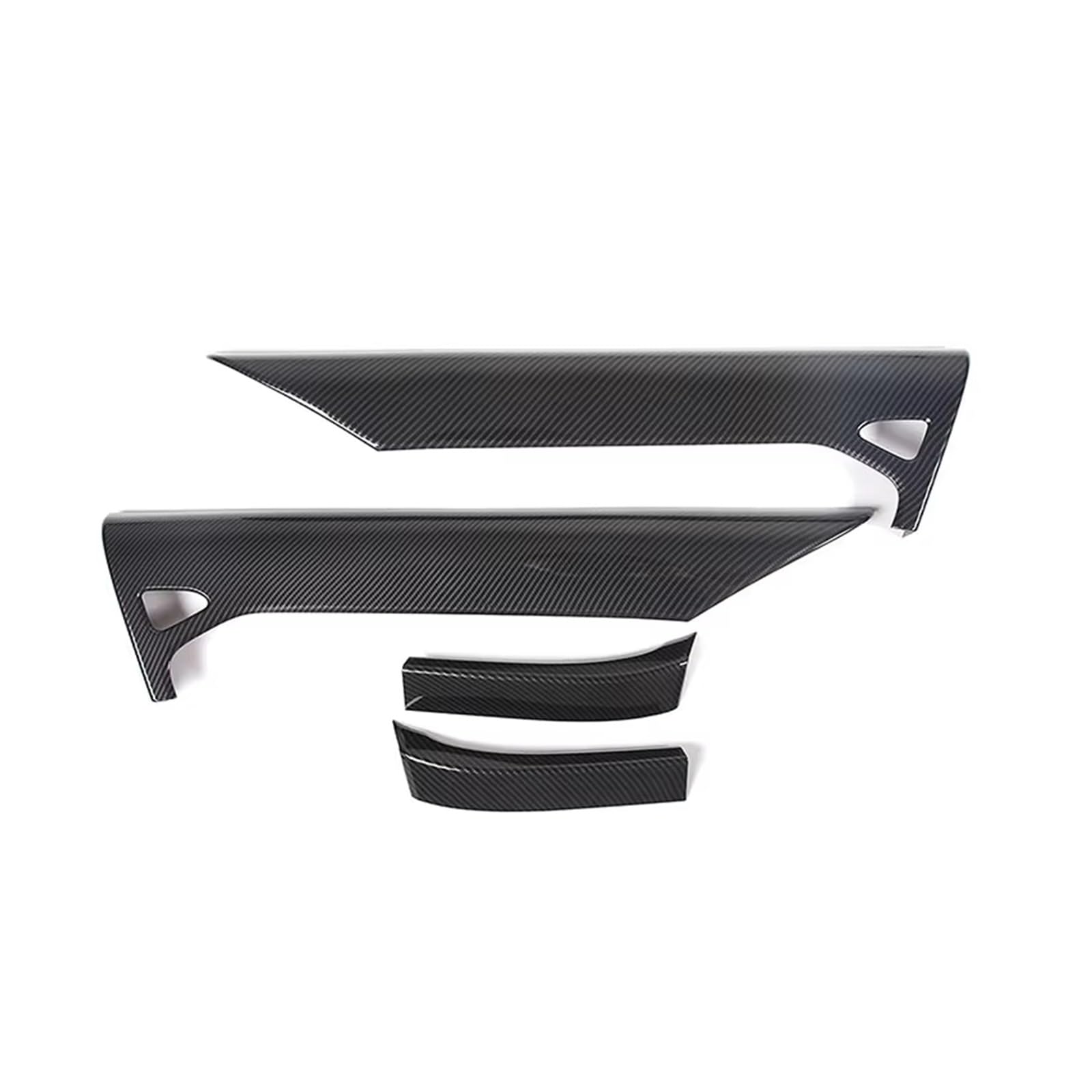 CGBWMB Auto-Innenzubehör Für Chevrolet Für Corvette C8 Für Stingray Z51 Z06 2020-2023 Innenverkleidung Türverkleidung Verkleidungsabdeckung Auto Innenverkleidung Streifen(Carbon Fiber) von CGBWMB