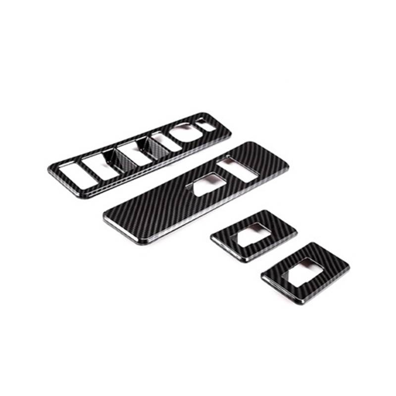 CGBWMB Auto-Innenzubehör Für Hummer H2 2003 2004 2005 2006 2007 Auto Zentrale Steuerung Dashboard Navigation Panel Aufkleber Auto Innenverkleidung Streifen(Color 3) von CGBWMB