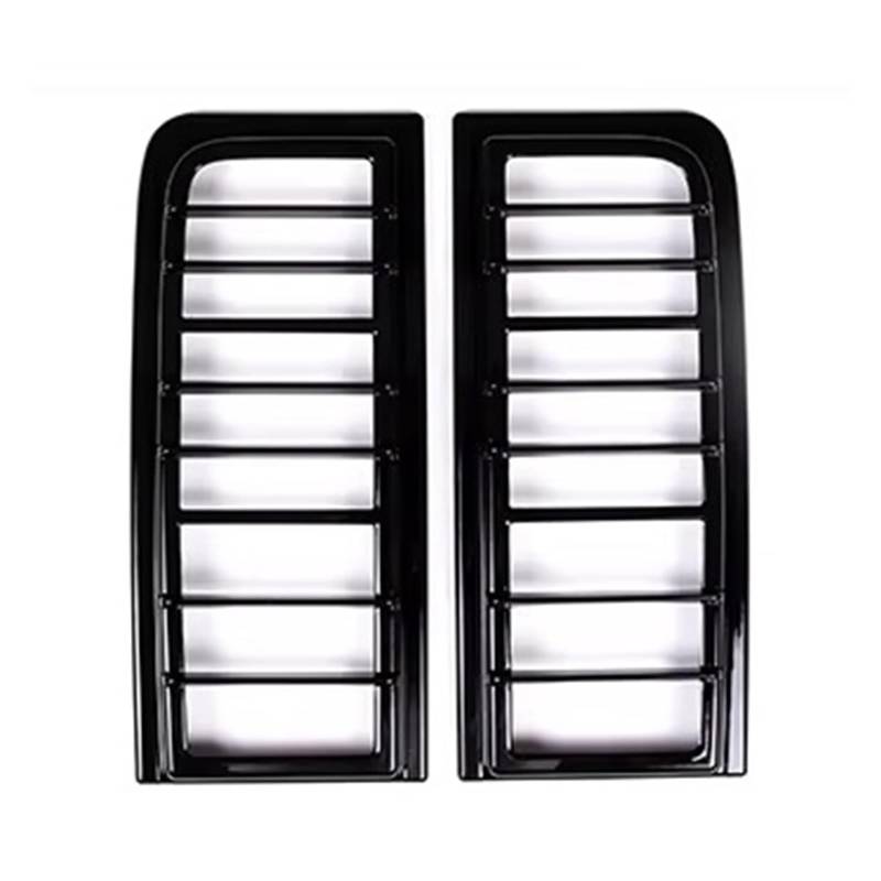 CGBWMB Auto-Innenzubehör Für Hummer H2 2003-2009 Auto Heckstoßstange Rücklichtabdeckung Verkleidung Rückleuchtenschutzrahmen Auto Innenverkleidung Streifen(Style B Black) von CGBWMB