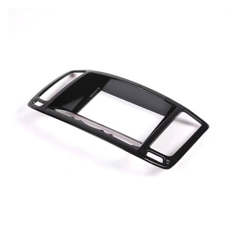 CGBWMB Auto-Innenzubehör Für Infiniti G25 G37 2007-2013 Mittelkonsole Luftauslass Navigation Dekorativer Rahmen Aufkleber Autozubehör Auto Innenverkleidung Streifen(Schwarz) von CGBWMB
