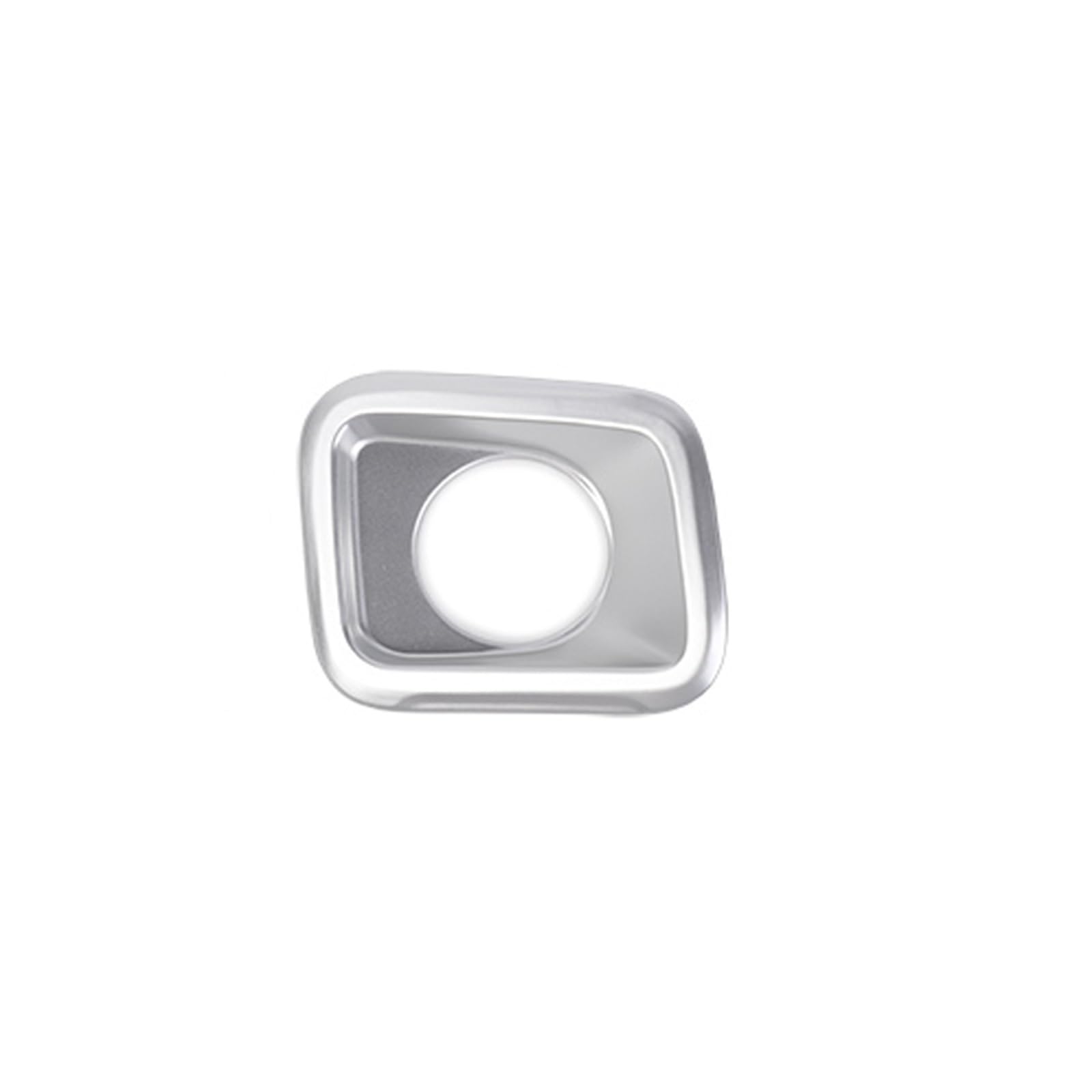 CGBWMB Auto-Innenzubehör Für Jeep Für Wrangler JL Für Gladiator JT 2024 Up Auto Start Stop Taste Knopf Schalter Panel Abdeckung Aufkleber Auto Innenverkleidung Streifen(Silber) von CGBWMB