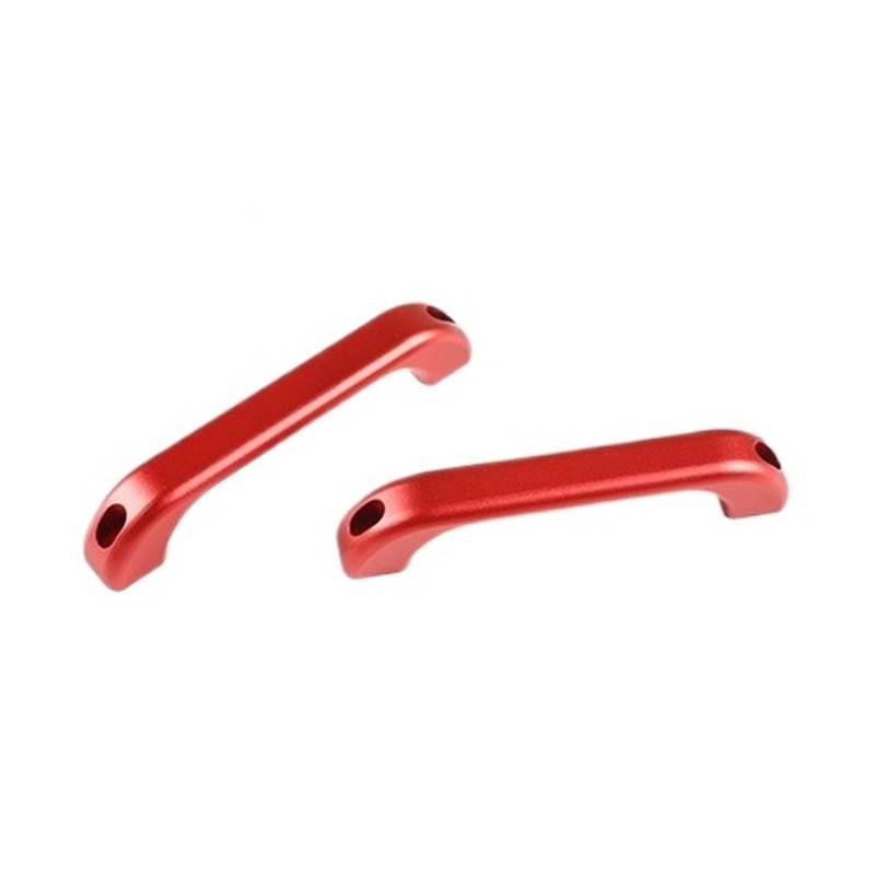 CGBWMB Auto-Innenzubehör Für Land Für Rover Für Defender 90 110 2004-2018 Autotür Innentür Schüssel Türgriff Dekoration Auto Innenverkleidung Streifen(Style F Red 2 Piece) von CGBWMB