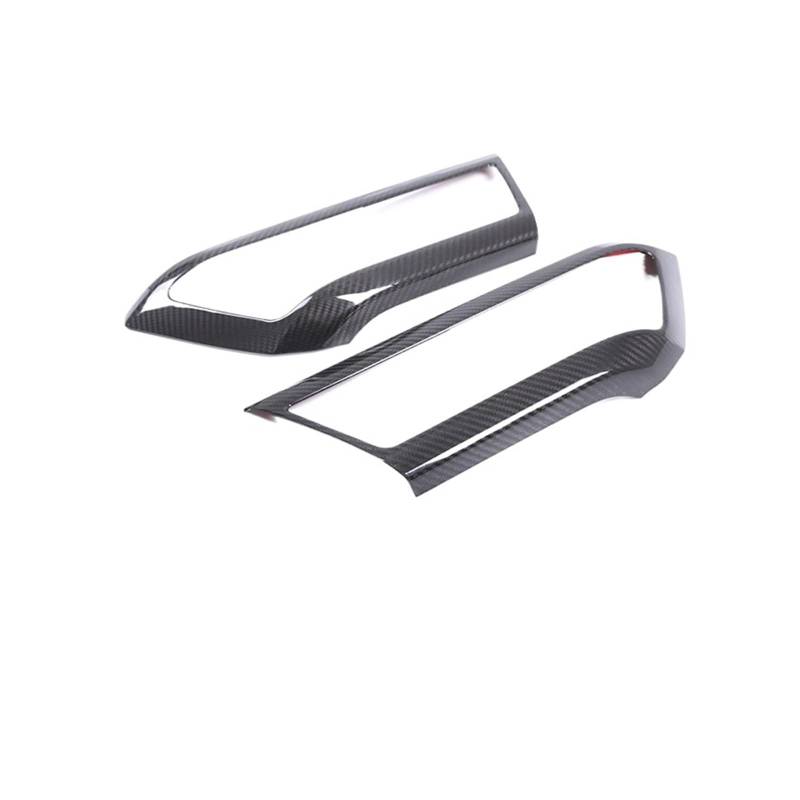 CGBWMB Auto-Innenzubehör Für Land Für Rover Für Defender 90 110 2020-2024 Auto-Innentürgriffrahmen Innentürschalenschutzaufkleber Auto Innenverkleidung Streifen(Real Carbon Fiber-B) von CGBWMB