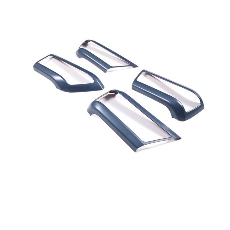 CGBWMB Auto-Innenzubehör Für Land Für Rover Für Defender 90 110 2020-2024 Auto-Innentürgriffrahmen Innentürschalenschutzaufkleber Auto Innenverkleidung Streifen(for 110 Blue) von CGBWMB