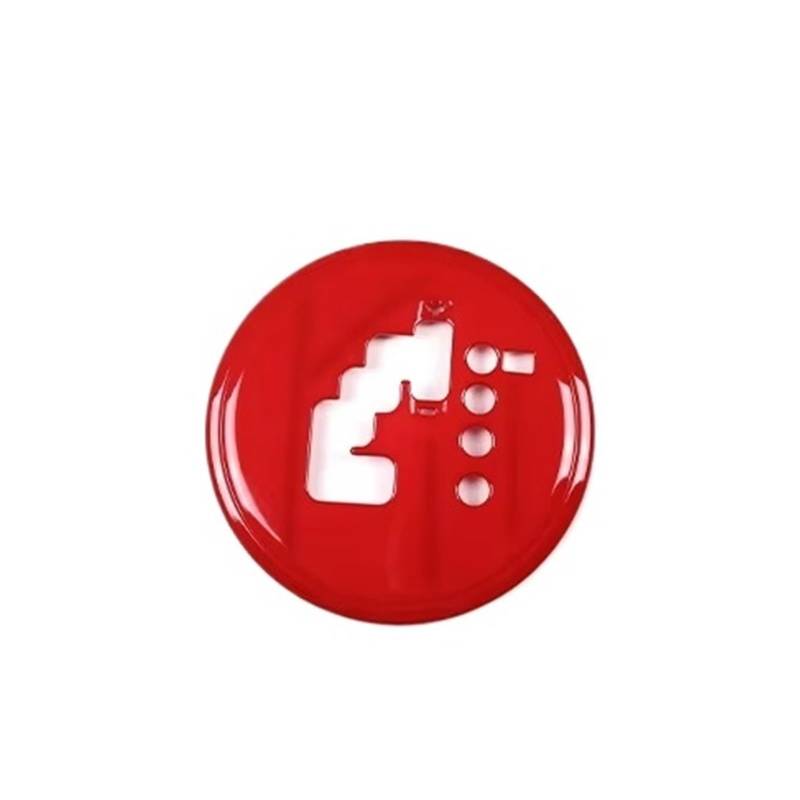 CGBWMB Auto-Innenzubehör Für Mazda Für MX-5 NC 2009-2014 Auto Zentrale Steuerung Schalttafelabdeckung Dekorativer Aufkleber Autoinnenausstattung Auto Innenverkleidung Streifen(Red) von CGBWMB