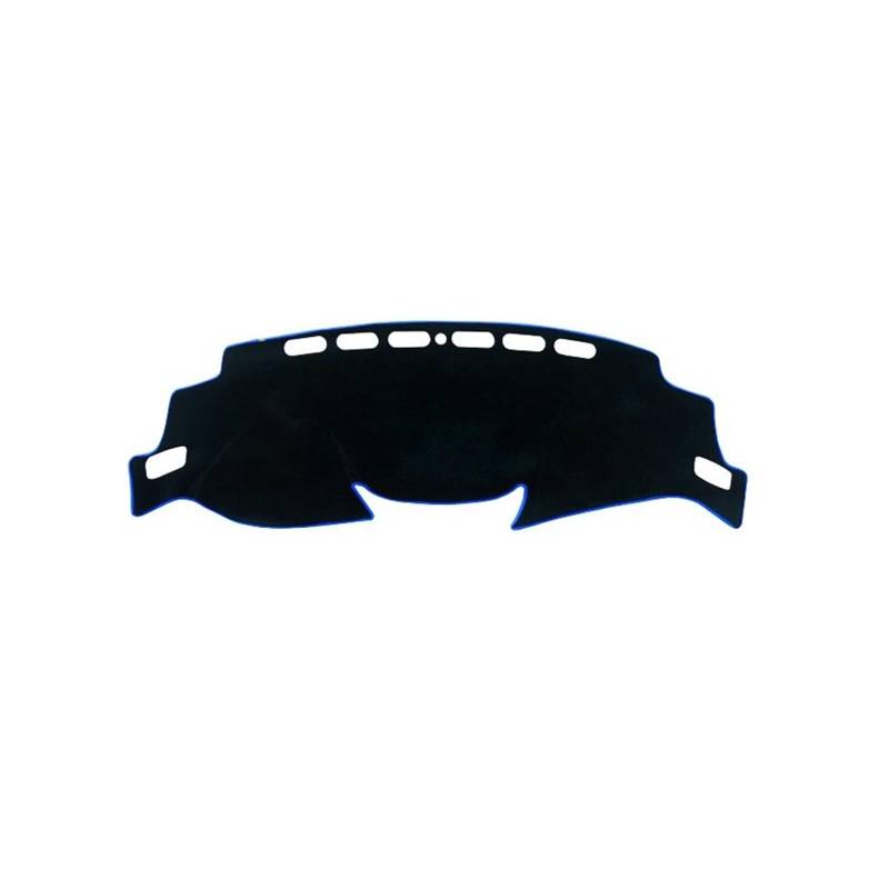 CGBWMB Auto-Innenzubehör Für Nissan Für X-Trail T32 2014-2018 2019 2020 Auto Armaturenbrett Abdeckung Armaturenbrett Matte Sonnenschutz rutschfeste Pad Auto Innenverkleidung Streifen(A Blue LHD) von CGBWMB