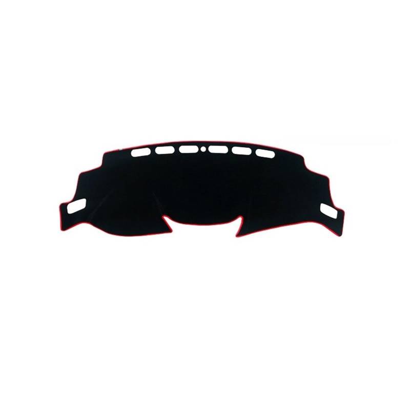 CGBWMB Auto-Innenzubehör Für Nissan Für X-Trail T32 2014-2018 2019 2020 Auto Armaturenbrett Abdeckung Armaturenbrett Matte Sonnenschutz rutschfeste Pad Auto Innenverkleidung Streifen(A Red LHD) von CGBWMB