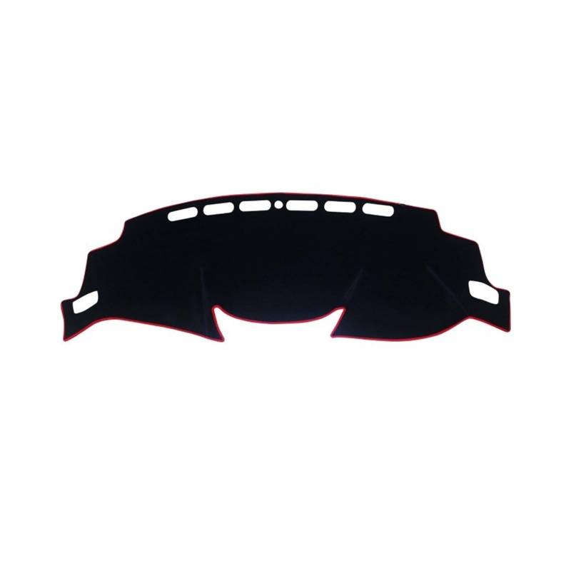 CGBWMB Auto-Innenzubehör Für Nissan Für X-Trail T32 2014-2018 2019 2020 Auto Armaturenbrett Abdeckung Armaturenbrett Matte Sonnenschutz rutschfeste Pad Auto Innenverkleidung Streifen(A Red RHD) von CGBWMB