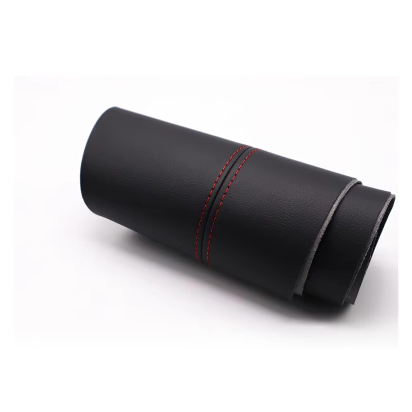 CGBWMB Auto-Innenzubehör Für VW Für Polo 2011 2012 2013 2014 2015 2016 Limousine Türgriff Armlehne Panel Dekorative Abdeckung Auto Innenverkleidung Streifen(Black - Red line,4Piece) von CGBWMB