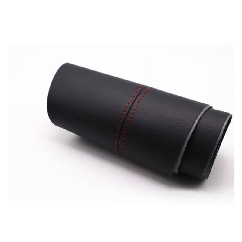 CGBWMB Auto-Innenzubehör Für VW Für Polo 2011 2012 2013 2014 2015 2016 Limousine Türgriff Armlehne Panel Dekorative Abdeckung Auto Innenverkleidung Streifen(Black - Red line,Rear Pair) von CGBWMB