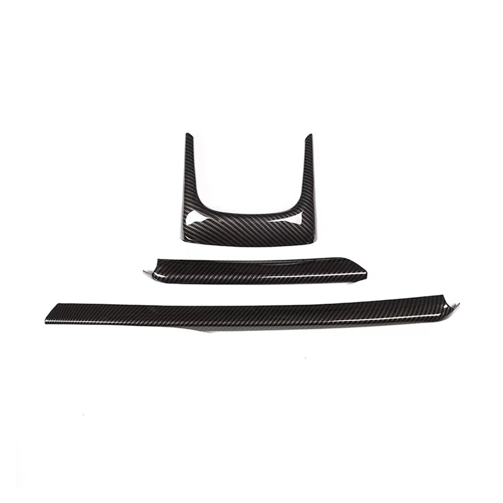CGBWMB Auto-Innenzubehör Für X1 F48 2016-2019 Auto Armlehne Box Dekoration Streifen Trim Auto Zubehör Auto Innenverkleidung Streifen(Carbon Fiber) von CGBWMB