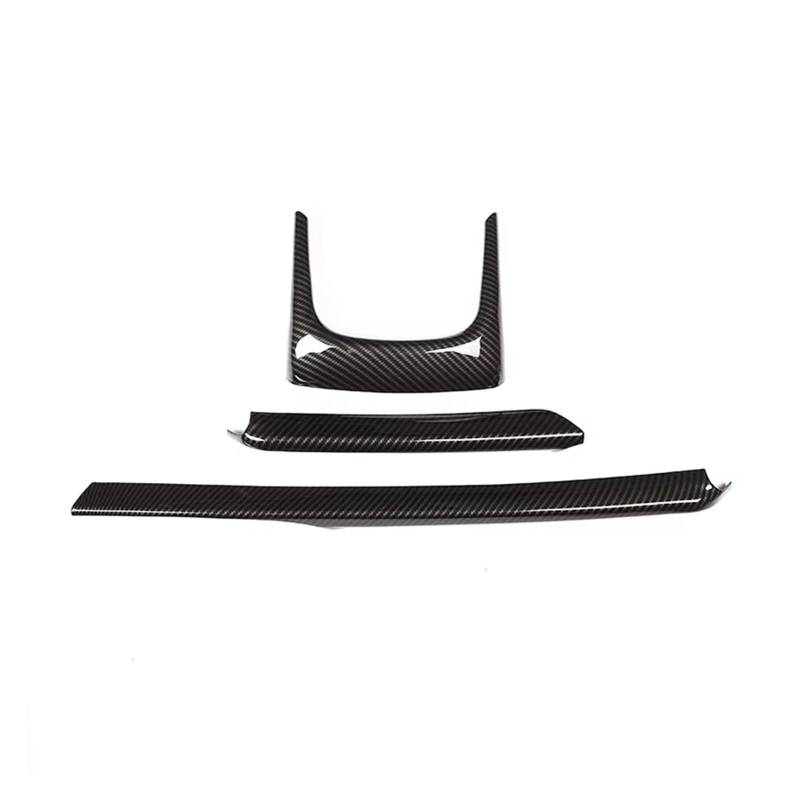 CGBWMB Auto-Innenzubehör Für X1 F48 2016-2019 Auto Armlehne Box Dekoration Streifen Trim Auto Zubehör Auto Innenverkleidung Streifen(Carbon Fiber) von CGBWMB