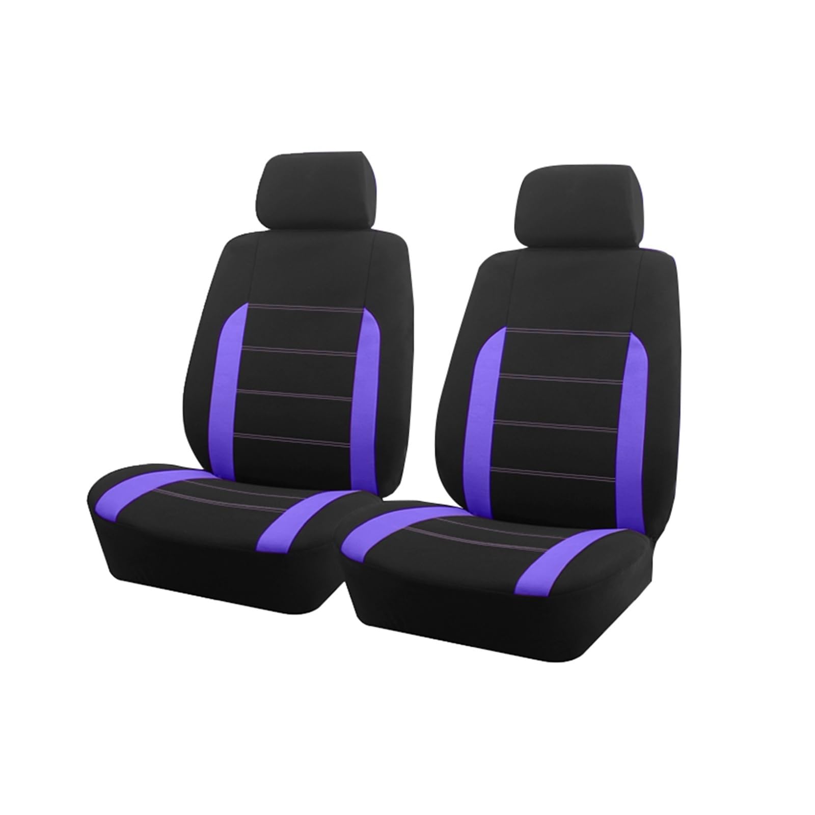 CGBWMB Auto-Sitzbezüge Autositzbezüge Universalgröße Für Die Meisten Autos SUV LKW Van Autozubehör Innensitzbezüge Für Autos Kompletter Satz Autositzbezüge(Purple 2 seat) von CGBWMB
