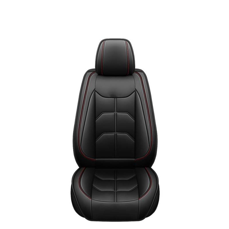 CGBWMB Auto-Sitzbezüge Für Chery Für OMODA 5 Für Tiggo 5 Für Tiggo 7 Für Tiggo 8 Plus Alle Automodelle Universal Auto Sitzbezug Autositzbezüge(Black 1 Seat) von CGBWMB
