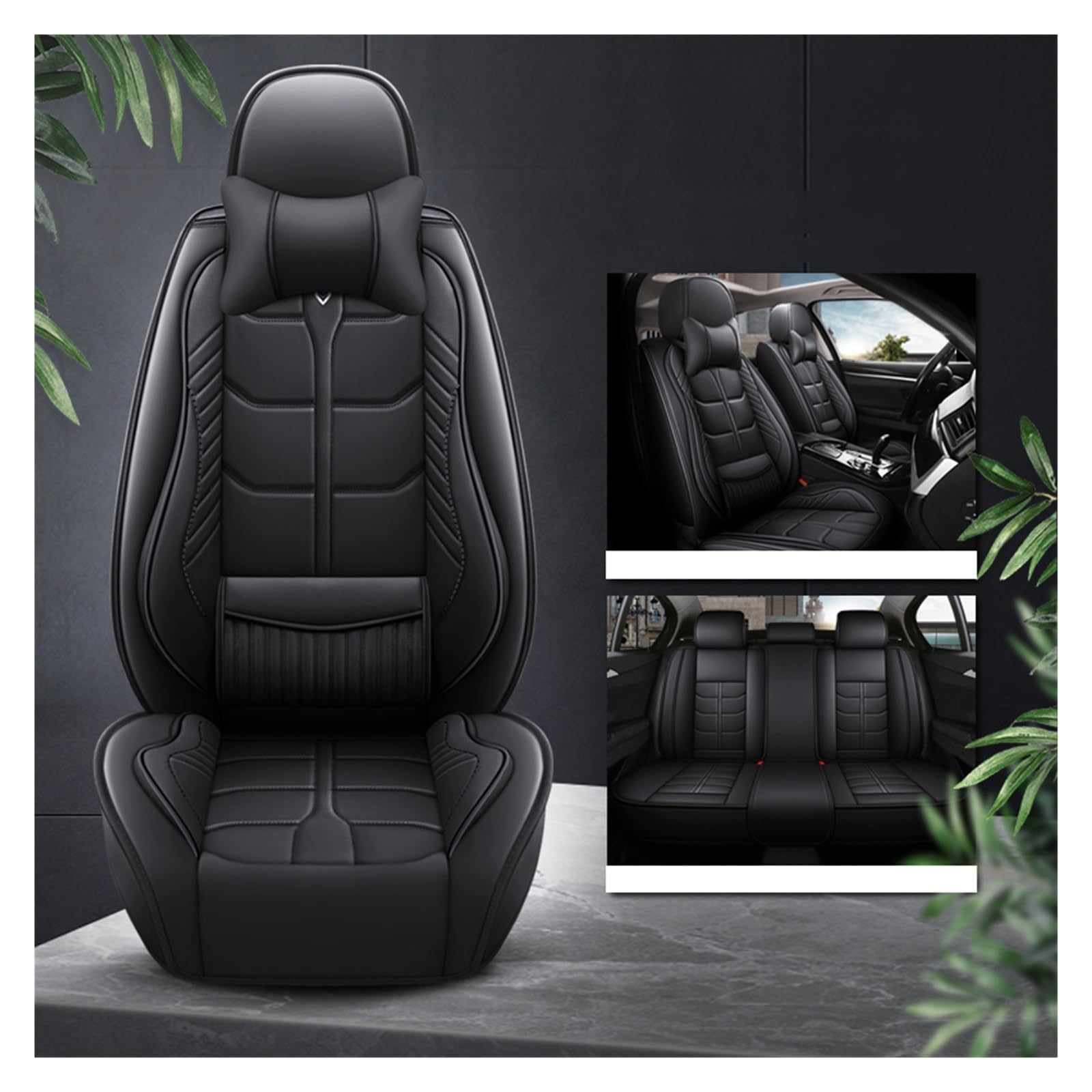 CGBWMB Auto-Sitzbezüge Für Chery Für Tiggo 4 7 8 7 Pro Für Fengyun Für Qiyun Für Eastra Autositzbezüge Zubehör Autositzbezüge(Luxury 3) von CGBWMB
