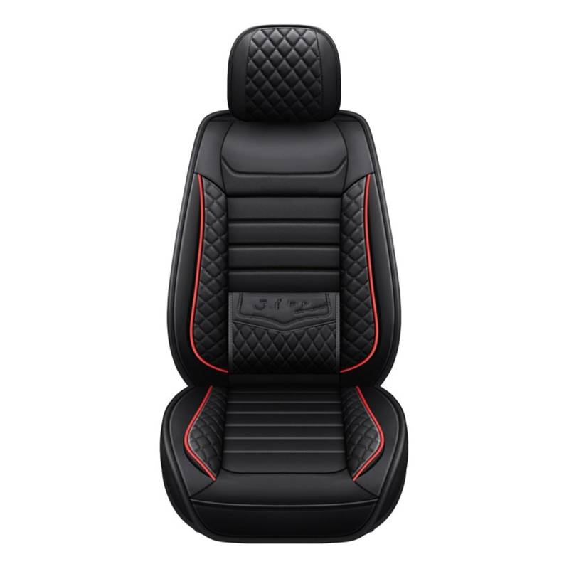 CGBWMB Auto-Sitzbezüge Für Citroen C3 C4 Für Berlingo C5 Für Aircross Zubehör Schwarz Leder Autositzbezüge Autositzbezüge(B) von CGBWMB
