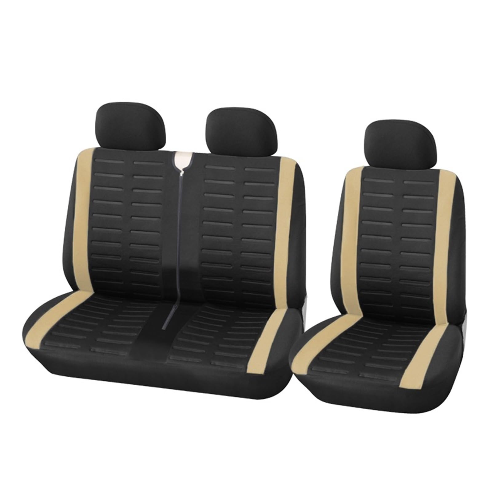 CGBWMB Auto-Sitzbezüge Für FIAT, Ducato, Wohnmobil, Autositzbezüge, Universalgröße, passend für die meisten Autos Autositzbezüge(Beige) von CGBWMB