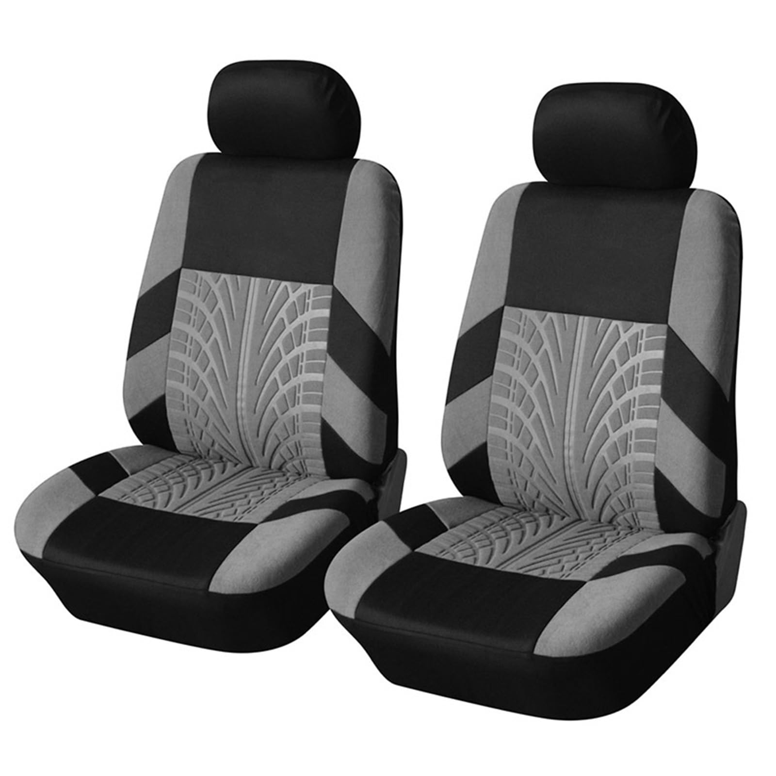 CGBWMB Auto-Sitzbezüge Für Golf 4 Autositzbezüge Set Car Organizer Universal Die meisten Autos Autositzbezüge(Gray Front) von CGBWMB